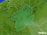 群馬県のアメダス実況(積雪深)(2016年02月09日)