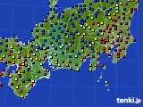 東海地方のアメダス実況(日照時間)(2016年02月09日)