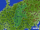 長野県のアメダス実況(日照時間)(2016年02月12日)