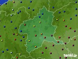 群馬県のアメダス実況(日照時間)(2016年02月14日)