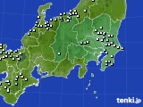 関東・甲信地方のアメダス実況(降水量)(2016年02月15日)