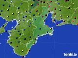 2016年02月15日の三重県のアメダス(日照時間)