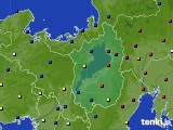 滋賀県のアメダス実況(日照時間)(2016年02月15日)