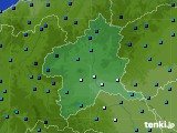 群馬県のアメダス実況(気温)(2016年02月15日)