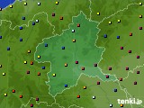 群馬県のアメダス実況(日照時間)(2016年02月16日)