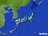 2016年02月16日のアメダス(気温)