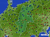 長野県のアメダス実況(日照時間)(2016年02月17日)