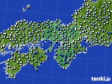近畿地方のアメダス実況(降水量)(2016年02月20日)