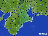 2016年02月20日の三重県のアメダス(日照時間)