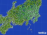 アメダス実況(気温)(2016年02月22日)