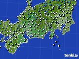 アメダス実況(気温)(2016年02月22日)