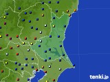 2016年02月23日の茨城県のアメダス(日照時間)