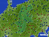 長野県のアメダス実況(日照時間)(2016年02月23日)