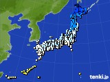 アメダス実況(気温)(2016年02月23日)