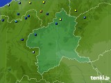 群馬県のアメダス実況(積雪深)(2016年02月24日)