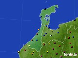 石川県のアメダス実況(日照時間)(2016年02月24日)