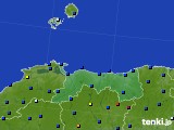 2016年02月24日の鳥取県のアメダス(日照時間)