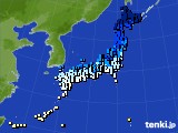 2016年02月24日のアメダス(気温)