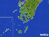 鹿児島県のアメダス実況(日照時間)(2016年02月26日)