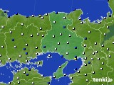 兵庫県のアメダス実況(風向・風速)(2016年02月26日)