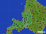 道央のアメダス実況(日照時間)(2016年02月28日)