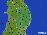 2016年02月28日の岩手県のアメダス(日照時間)