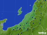 新潟県のアメダス実況(積雪深)(2016年02月29日)