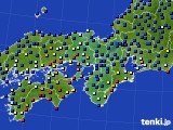 近畿地方のアメダス実況(日照時間)(2016年02月29日)