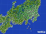 アメダス実況(気温)(2016年02月29日)