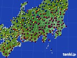 関東・甲信地方のアメダス実況(日照時間)(2016年03月01日)