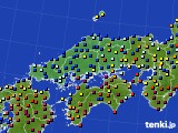 2016年03月01日の中国地方のアメダス(日照時間)