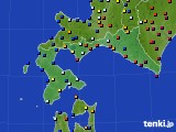 道南のアメダス実況(日照時間)(2016年03月01日)