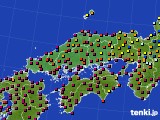 中国地方のアメダス実況(日照時間)(2016年03月02日)