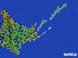 道東のアメダス実況(日照時間)(2016年03月03日)