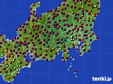 関東・甲信地方のアメダス実況(日照時間)(2016年03月04日)