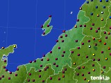 新潟県のアメダス実況(日照時間)(2016年03月04日)