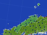 島根県のアメダス実況(日照時間)(2016年03月04日)