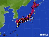 アメダス実況(日照時間)(2016年03月05日)