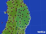 岩手県のアメダス実況(日照時間)(2016年03月05日)