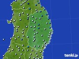 岩手県のアメダス実況(気温)(2016年03月05日)