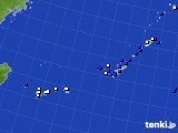 沖縄地方のアメダス実況(風向・風速)(2016年03月05日)