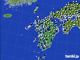 九州地方のアメダス実況(風向・風速)(2016年03月05日)