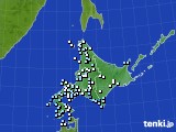北海道地方のアメダス実況(降水量)(2016年03月06日)