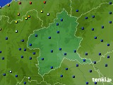 群馬県のアメダス実況(日照時間)(2016年03月06日)