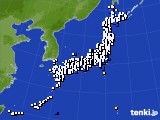 アメダス実況(風向・風速)(2016年03月07日)