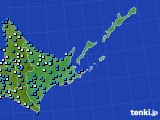 道東のアメダス実況(気温)(2016年03月08日)