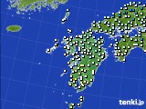 九州地方のアメダス実況(気温)(2016年03月09日)