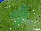 群馬県のアメダス実況(風向・風速)(2016年03月09日)