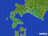 道南のアメダス実況(積雪深)(2016年03月10日)