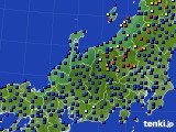 2016年03月10日の北陸地方のアメダス(日照時間)